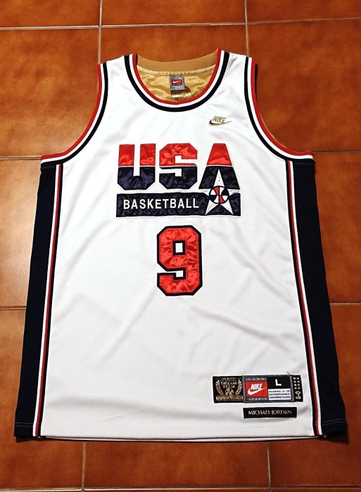 Michael Jordan Nike 美國夢幻隊球衣類AU 奧運Dream Team | Yahoo拍賣