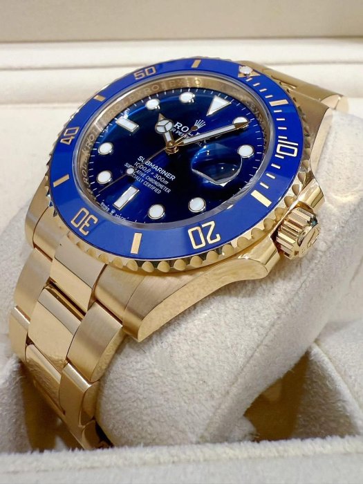 ROLEX 勞力士 Submariner 潛航者 126618LB 18K金 全金藍水鬼41MM 二手美品