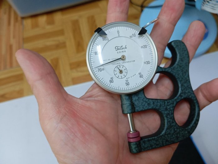 1.全新 -日本製 TECLOCK SM-112 手持式 厚薄規 一件 Japan | Yahoo拍賣