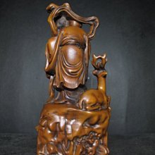 黃楊木雕◎ 福祿壽翁| Yahoo拍賣