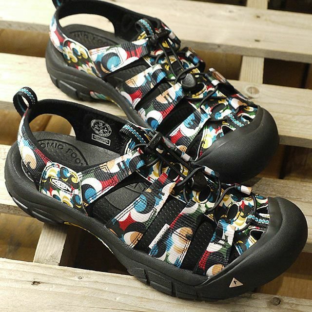 =CodE= KEEN NEWPORT H2 SANDALS編織彈性綁繩護趾防水包頭涼鞋(彩虹迷彩)1020289 拖鞋 | Yahoo拍賣