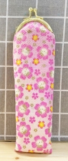 【震撼精品百貨】凱蒂貓 Hello Kitty~日本SANRIO三麗鷗 KITTY 珠釦和風收納袋-粉#73444