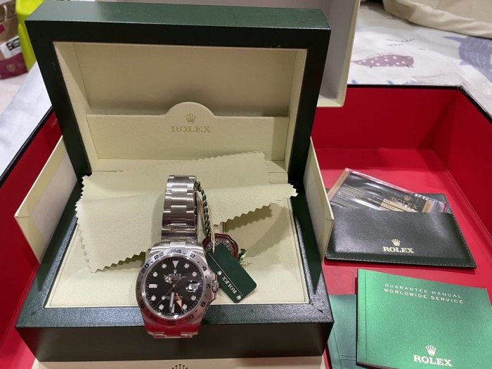 勞力士Rolex 全新全膜216570B黑面探二