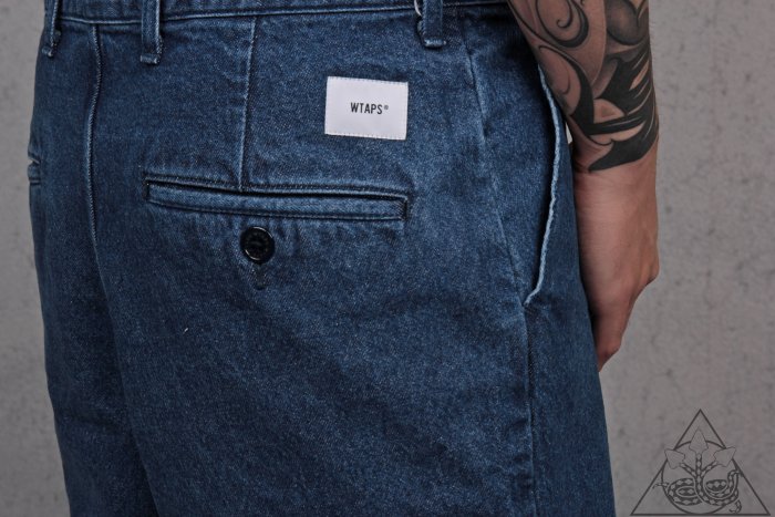 HYDRA】Wtaps Wrks2001 Shorts Denim 石洗牛仔褲短褲【231BRDT-PTM07