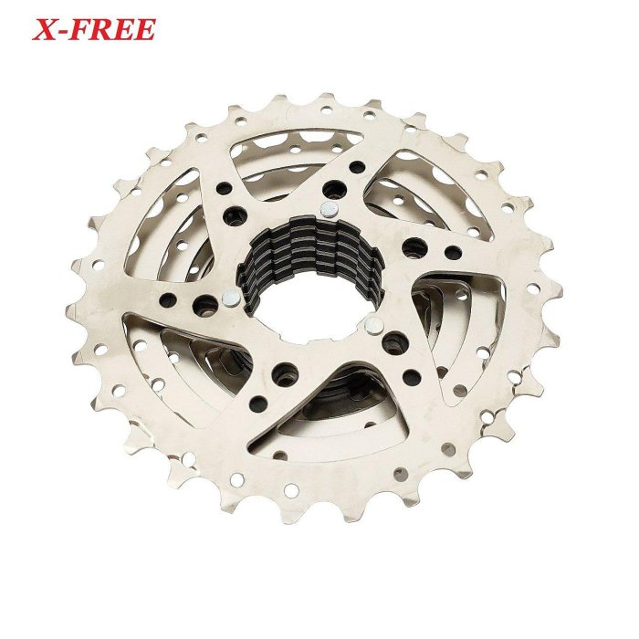 意生》X-FREE 八速卡式定位式飛輪八速飛輪11-28T 自行車8速16速24速
