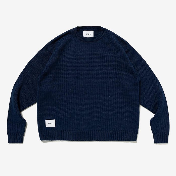 トップス WTAPS CREW NECK 02 SWEATER POLY. SIGN wtaps CREW NECK 02 / SWEATER POLY. SIGN 【公式通販】