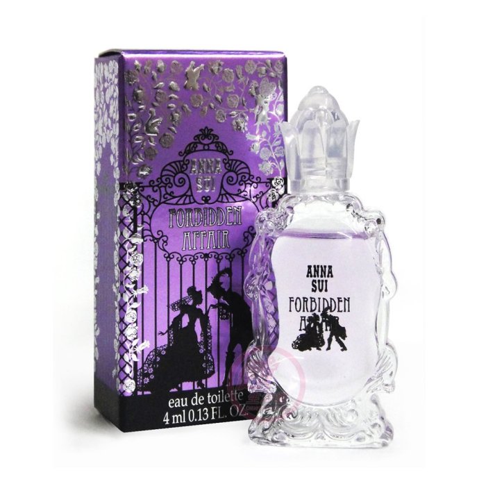 便宜生活館【香水】安娜蘇 Anna Sui  紫鏡(境)魔鑰 女性淡香水4ml 小香 全新公司貨 (可超取)