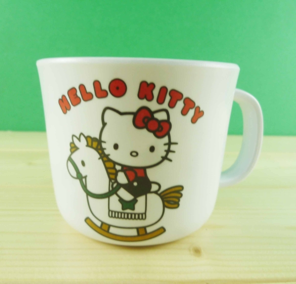 【震撼精品百貨】Hello Kitty 凱蒂貓~造型杯子~木馬