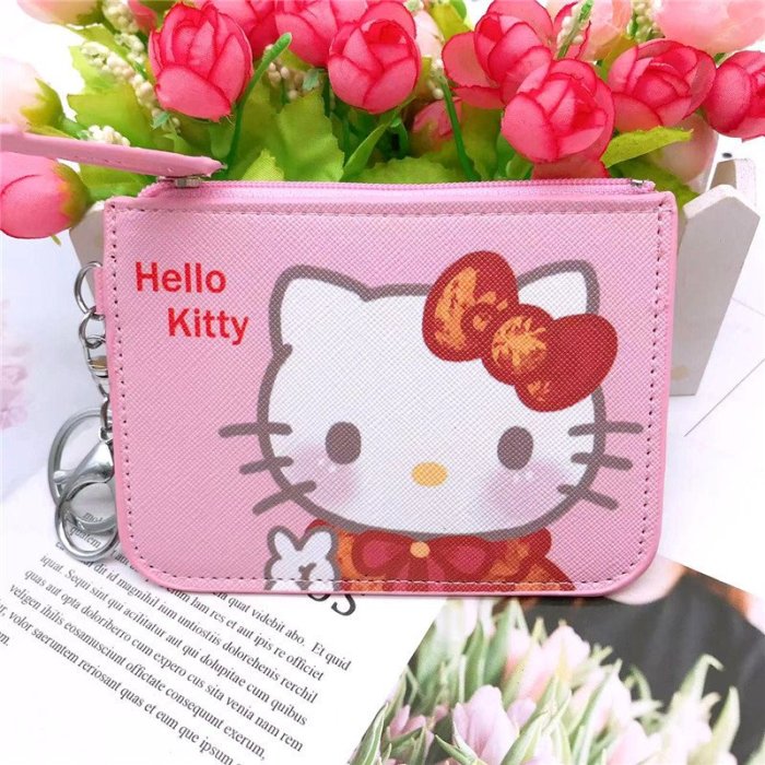 妙妙小鋪-新年KITTY 凱蒂貓 識別證卡套/悠遊卡套/門禁卡套/BB卡/錢包/鑰匙圈/證件卡套錢包-臺南仁德可面交