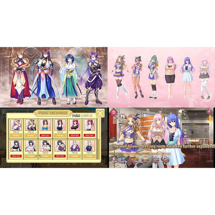 Nintendo Switch 美少女ゲーム4本セット 一起玩】NS SWITCH 美少女遊戲合輯4 中英日文歐版Pretty Girls Game