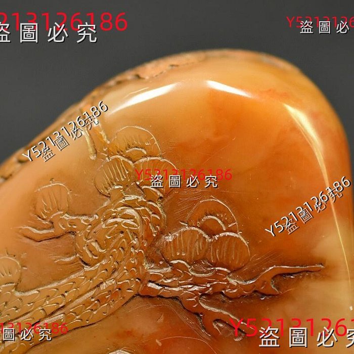 何海霞】老印章金石篆刻壽山石田黃隨形薄意山水引首章印章3.8 123 尺寸