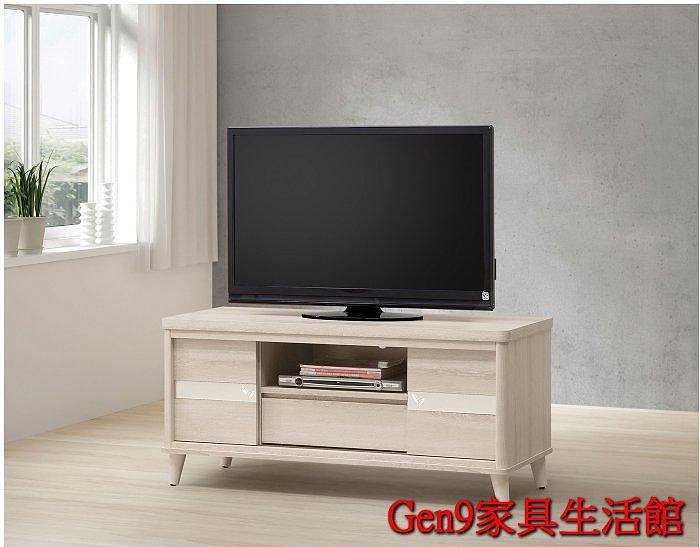 こころ 蘆洲巨林家具館..維娜4尺推門電視櫃(木心板)-ZX#541-6..台北地區免運費