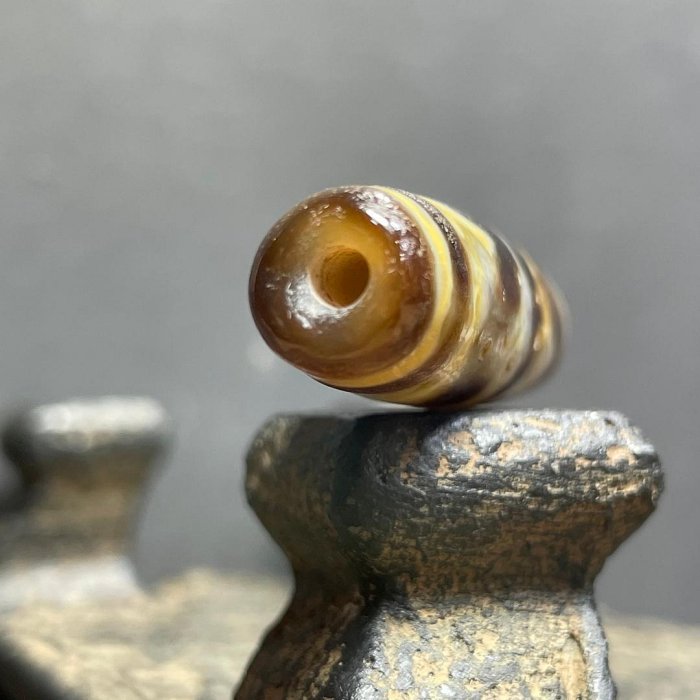 收藏天珠油潤虎牙老珠珠尺寸約12x52mm5600 XM2438 | Yahoo拍賣