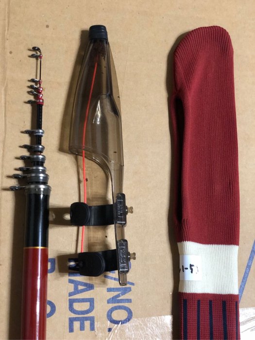 日本製GAMAKATSU がま磯グレ1-53 十八尺初代磯釣竿海釣竿黑毛專用竿