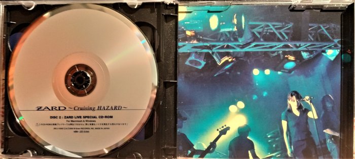 ZARD --- Cruising & Live～完全生產限定盤ライヴCD ~ 2CD - 日