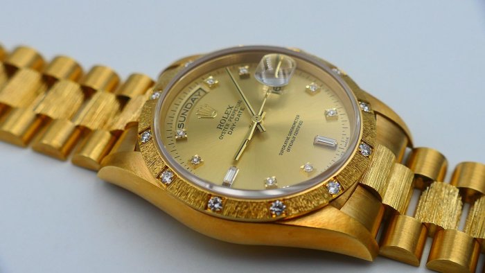 【美好時光】ROLEX勞力士18308樹紋款罕見大全配近新收藏超美品18038 18238 18248參考