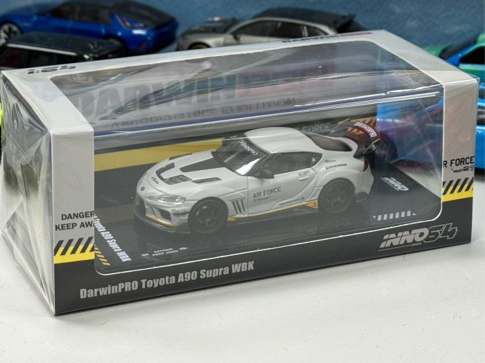全新未拆1/64 Inno64 Toyota GR Supra A90 DarwinPro 達爾文戰鬥灰