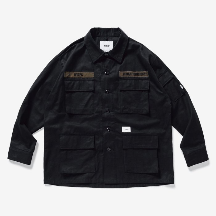 日貨代購CITY】2021SS WTAPS JUNGLE 02 LS COTTON RIPSTOP 襯衫針筒 日貨代購CITY】2021SS WTAPS JUNGLE 02 LS COTTON RIPSTOP 襯衫針筒