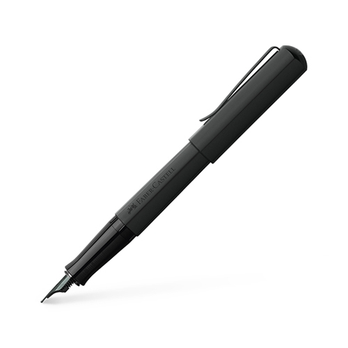 【非庫存商品急單勿下】Faber-Castell 輝柏 HEXO黑瘦鋼筆/F尖-霧黑色 NO.150571 (NOD)