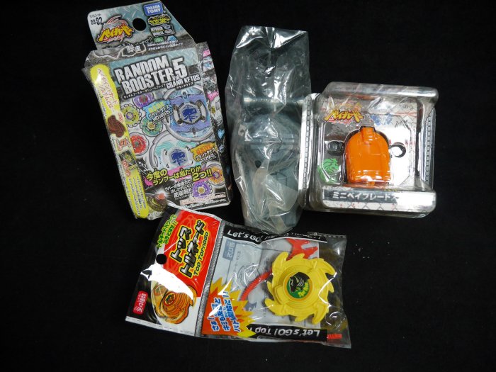 【阿輝の古物】玩具_Takara Tomy 戰鬥陀螺 鋼鐵奇兵 BB82 發射器 一批合售_部分未拆封_盒損_#F21