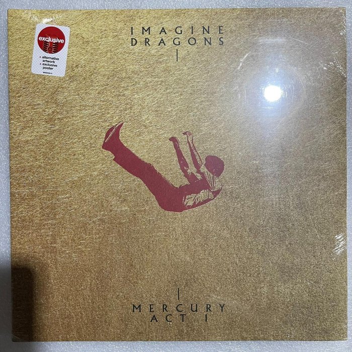 Imagine Dragons《Mercury Acts》黑膠唱片， 海報版，重複播放樂趣無窮，陸運到府。