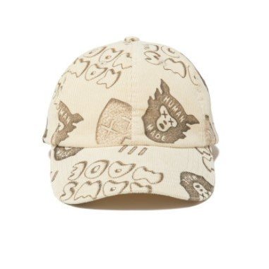 日貨代購CITY】 HUMAN MADE KAWS CORDUROY PRINT CAP 燈心絨老帽帽子