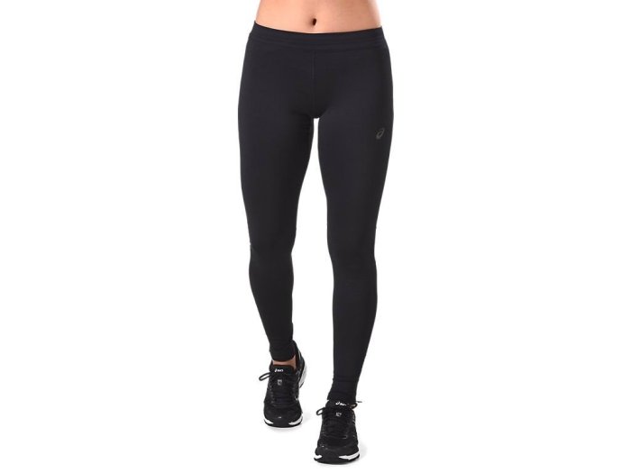 【ASICS】~ 亞瑟士 女緊身長褲 束褲 緊身褲 內搭褲 黑 154277-0904