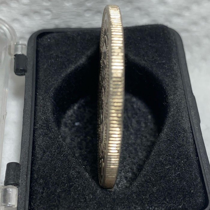 保真】龍銀1894年M27日本明治27年壹元龍銀大日本明治二十七年