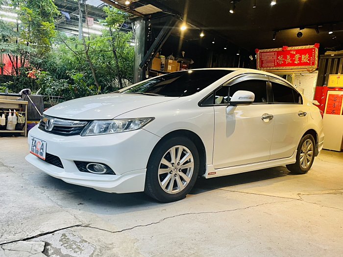 實車實價可分期CIVIC 1.8頂級VTIS安卓機Carplay