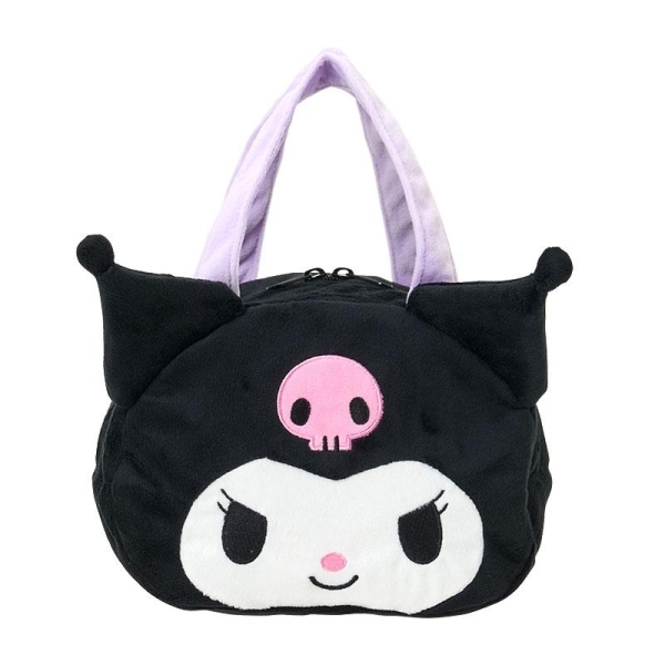 【震撼精品百貨】酷洛米 Kuromi~日本SANRIO三麗鷗 酷洛米造型保溫保冷午餐袋 便當袋*64641