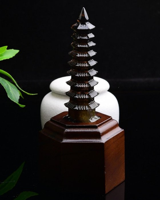 AAAAAAA級天然水晶文昌塔B0625/YS/20146/268 正規取扱店