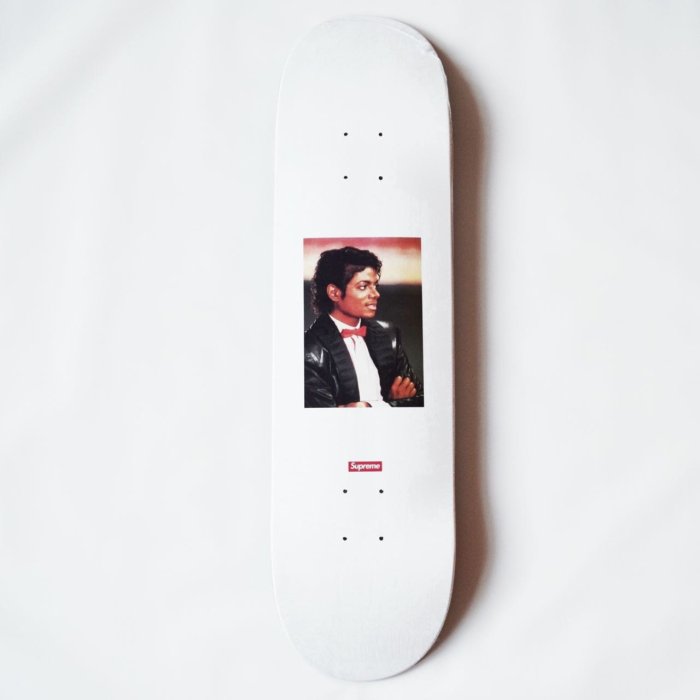 Supreme - Supreme Michael Jackson skateboard デッキ Supreme Michael Jackson Skateboard Deck White - SS17 - US