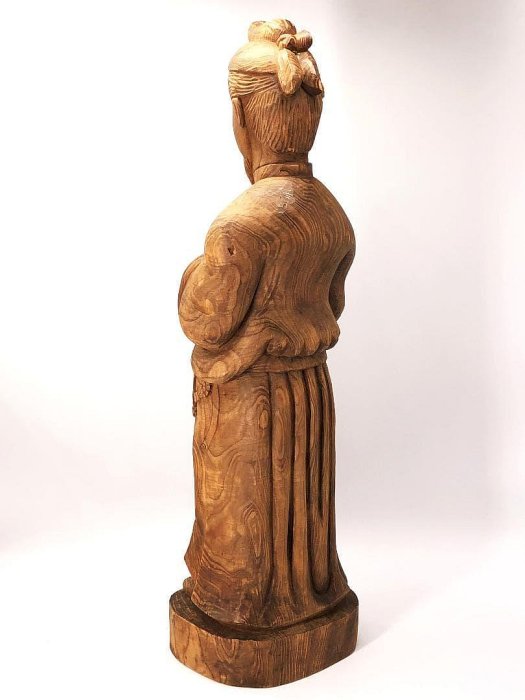 【 楠一木造 聖徳太子立像 】　高59.6ｃｍ　明治～昭和前期 楠一木造聖徳太子立像】高59.6cm明治～昭和前| Yahoo拍賣