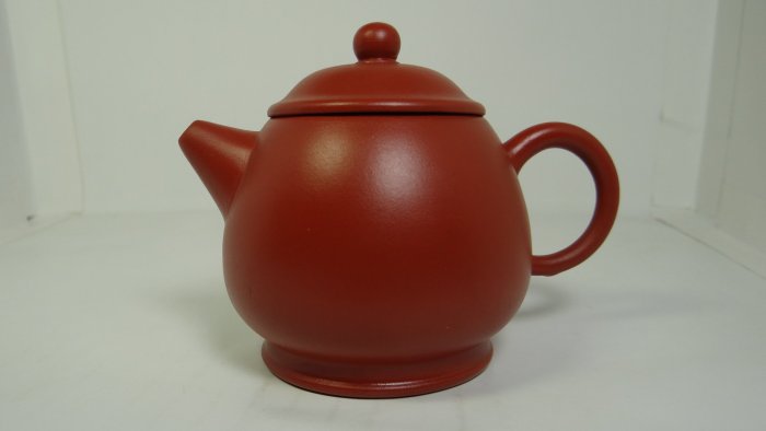 民興茶莊】宜興紫砂正品-福記手拉茗壺早期紅泥款福記手拉茗壺製160CC