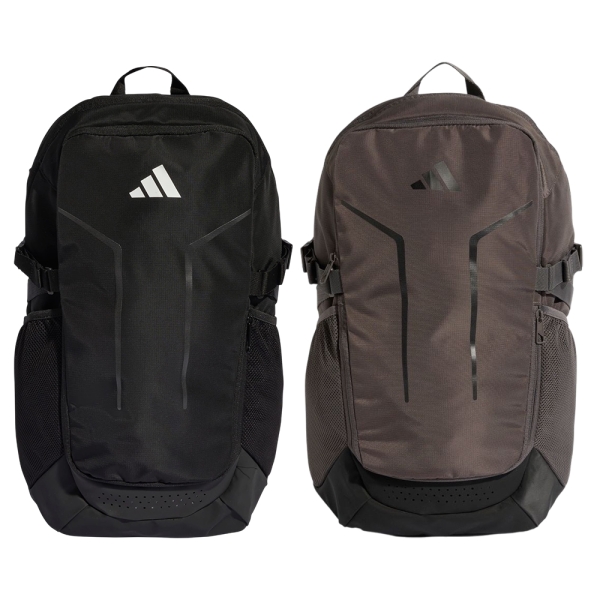 Adidas 訓練後背包 筆電隔層 鞋袋 黑/灰【運動世界】JZ7086/KC6925