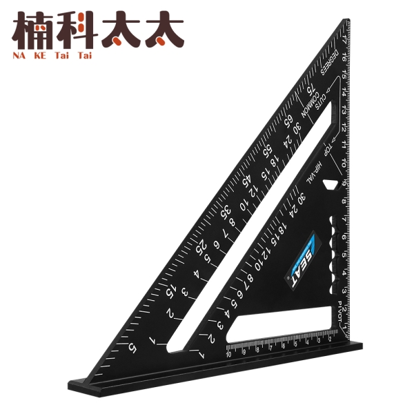 多用途角度尺 量尺器 三角尺 鋁合金量角尺 三角止型規 角度尺 止點規 量角規 畫角度 止型規 TG7