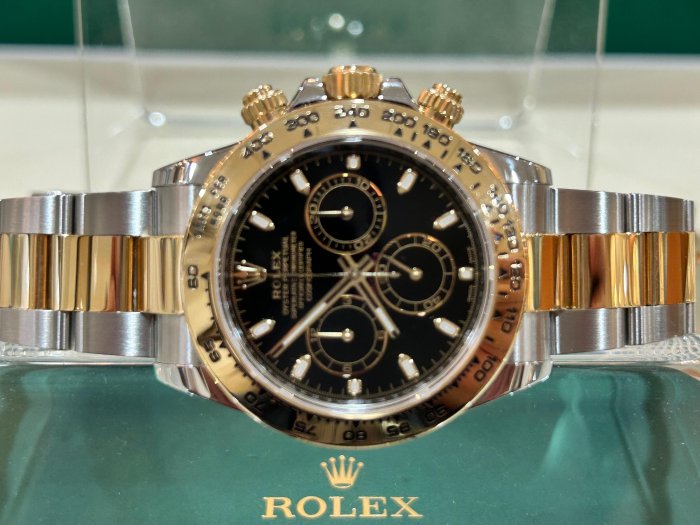 ROLEX 勞力士116503 黑面 DAYTONA 2021年8月 半金 新式三代綠卡 126503 126613 126713 126711 116613