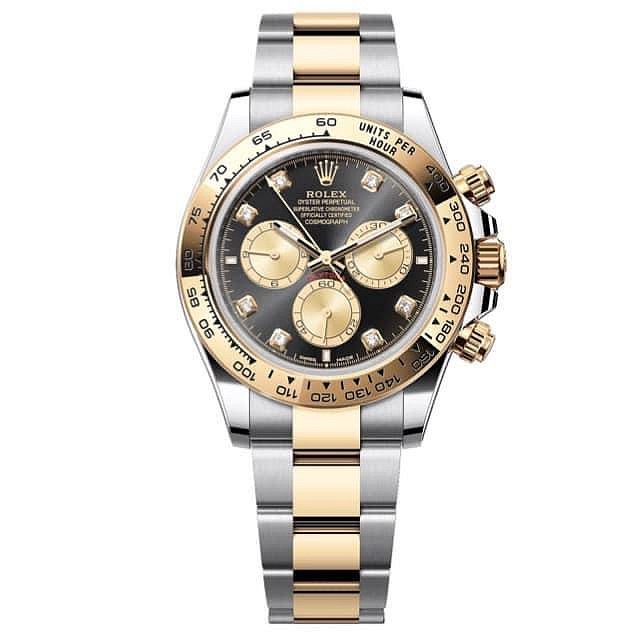 【玩錶交流】全新品 ROLEX 126503 126503G 黑色鑽石面盤 Daytona 半金迪通拿 40mm 2025/6月保卡