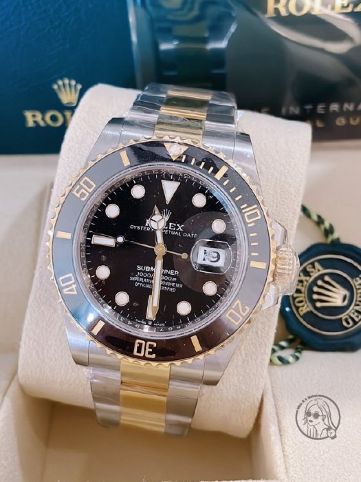 【Q Watch名錶交流】ROLEX 新款半金黑水鬼126613LN🔺2025年｜新式卡｜全新品