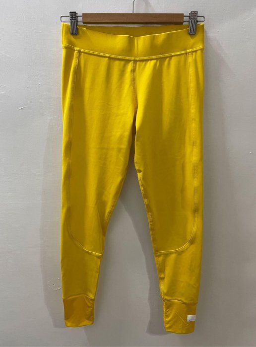 Adidas聯名stella mccartney (SAMPLE)女生機能彈力九分貼身運動褲S