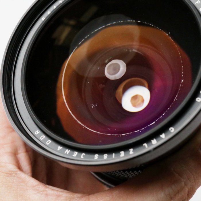 中幅廣角Carl Zeiss Jena DDR MC Flektogon 50mm F4 P6接環MC版可轉GFX