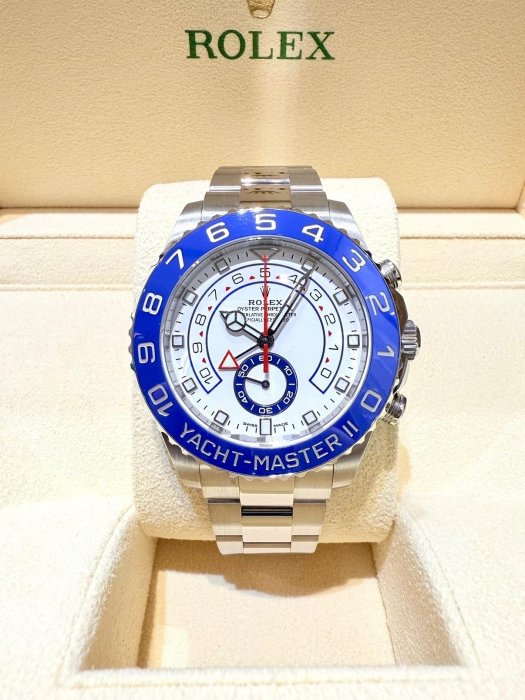 【北林流當品】ROLEX 勞力士 116680 遊艇名仕 賓士指針不鏽鋼錶款 倒計時碼表功能 2023年新式保卡