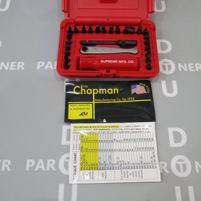 Supreme - Supreme®/Chapman Screwd Set Collaboration with Supreme (SupremexChapman) – Chapman