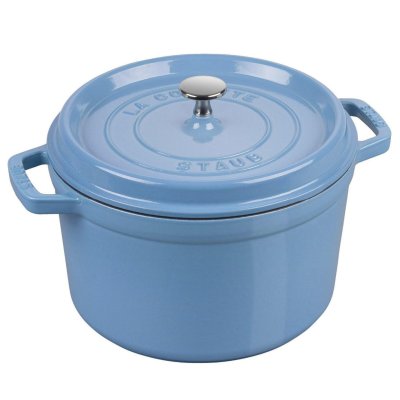 STAUB LA COCOTTE 24cm 鍋 ストウブ ピコ ココット ラウンド 24cm [グレー] (鍋) 価格比較