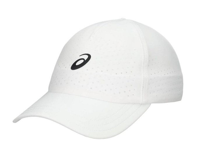 【曼森體育】ASICS 亞瑟士 網球帽 男女中性款 網球配件 透氣孔 3043A139-100