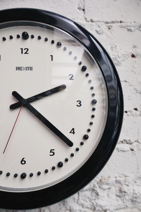 覓得-一元起標】〔義大利80s Rexite時鐘〕庫存新鐘摩登壁掛鐘裝飾居家