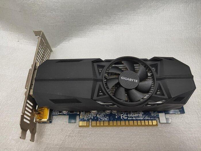 【電腦零件補給站】技嘉 GV-N750OC-2GL GeForce GTX 750 PCI-E 顯示卡 免供電
