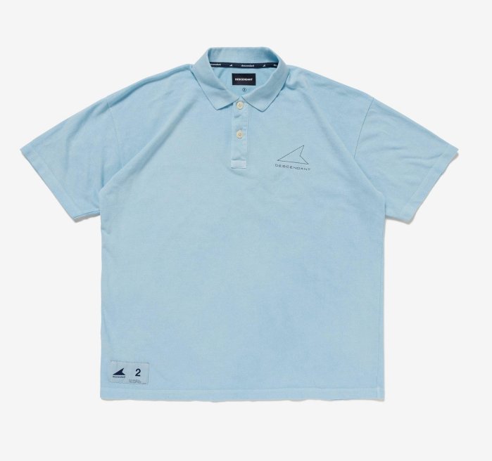 良品 DESCENDANT CLUB POLO SS PIGMENT DYE CETUS POLO SS PIGMENT DYE – DESCENDANT
