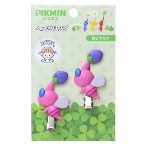 JP購✿ 皮克敏 任天堂 限定 羽皮克敏 造型髮夾 二入組 瀏海夾 髮夾 4943777157149