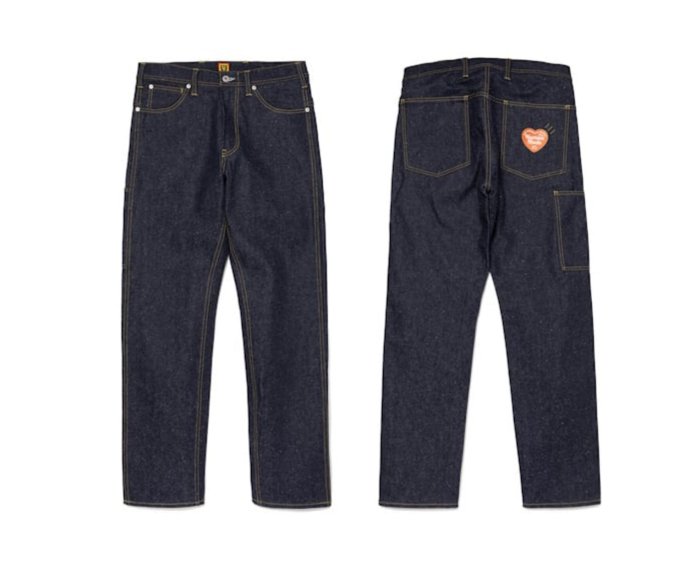HUMAN MADE SLIM DENIM PANTS FUTURE 牛仔褲。太陽選物社| Yahoo拍賣